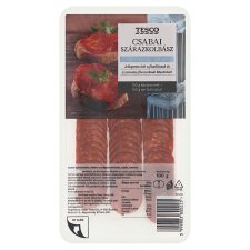 Tesco Csabai Sliced Dried Sausage 100 g