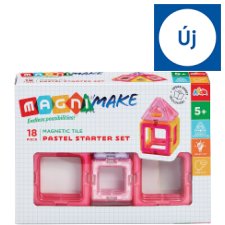 Addo Magnimake Magnetic Tile Pastel Starter Set 18 pcs