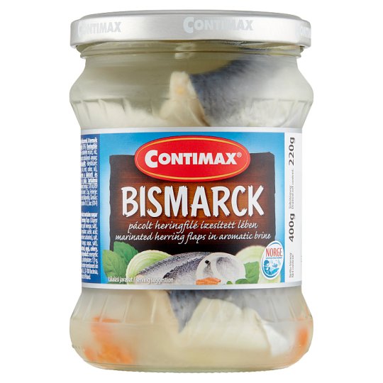 Contimax Bismarck Marinated Herring Flaps in Aromatic Brine 400 g