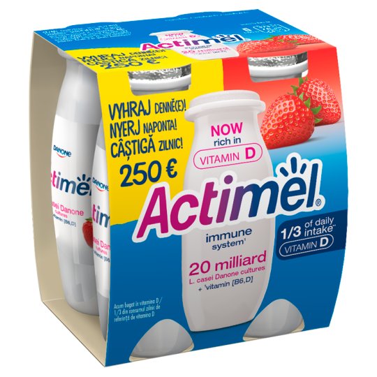 Danone Actimel eperízű joghurtital 4 x 100 g (400 g)