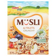 Bona Vita ropogós sült müzli gyümölccsel 375 g