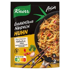 Knorr ázsiai pirított tészta enyhén csípős csirkés ízesítéssel 121 g