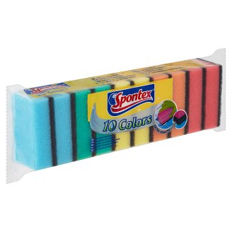 Spontex 10 Colors mosogatószivacs 10 db