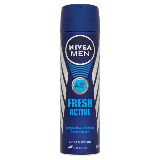 NIVEA MEN Fresh Active 48h Anti-Perspirant Deo Spray 150 ml - Tesco ...