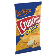 Чипсы Lorenz crunchips сыр и лук картофельные 75г м/у (4018077773228)