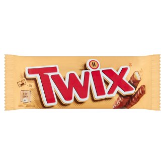 Twix kekszes szeletek karamellával tejcsokoládéba mártva 2 db 50 g