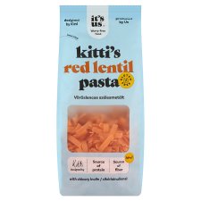 It's Us Kitti's gluténmentes vöröslencse szélesmetélt cikóriainulinnal 200 g
