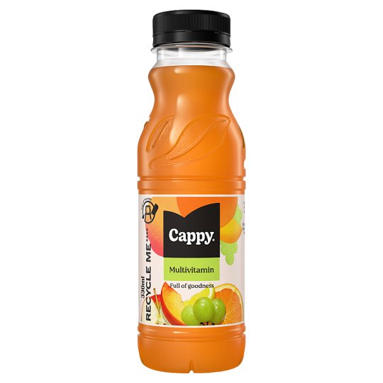 Cappy Multivitamin vegyesgyümölcs nektár hozzáadott vitaminokkal 330 ml