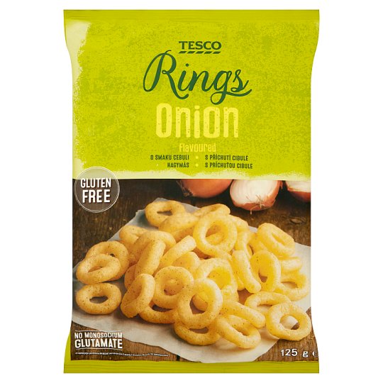 Tesco hagymás kukoricasnack 125 g