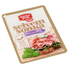 Sága szeletelt selyemsonka csirkemellhúsból 100 g