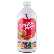 Power Fruit Fruit Drink with Watermelon & Apple, Based for Spring Water, Low Calorie 750 ml