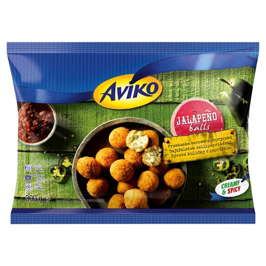 Aviko Quick-Frozen Jalapeño Balls in Crispy Breadcrumbs 300 g - Tesco ...