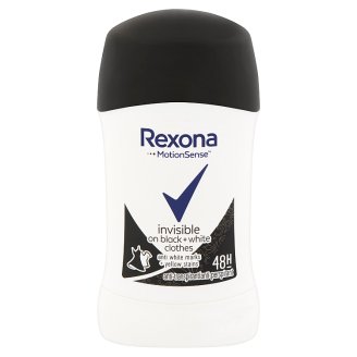 Rexona Invisible Black + White izzadásgátló stift 40 ml