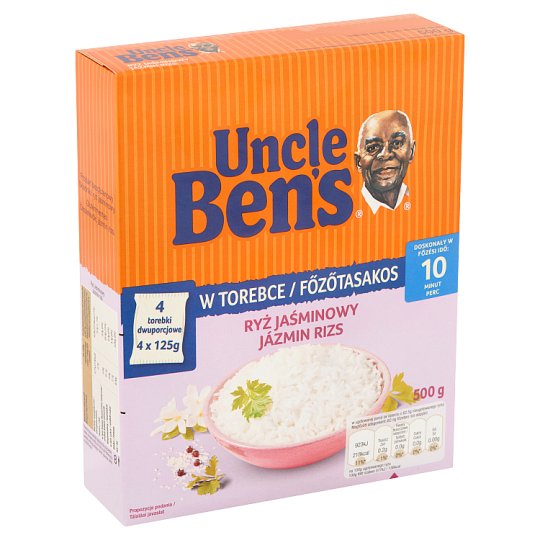 Uncle Ben's Jasmine Rice in Cooking Bag 500 g