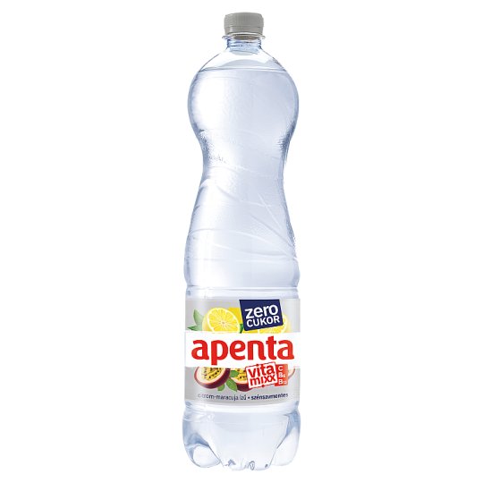 Apenta Vitamixx Zero citrom-maracuja ízű szénsavmentes, energiamentes üdítőital 1,5 l