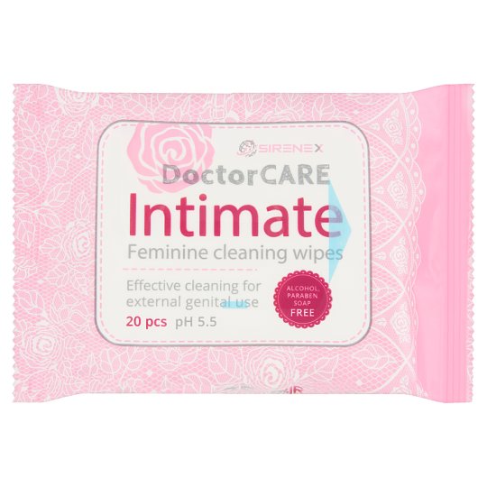DoctorCare Intim nedves törlőkendő 20 db