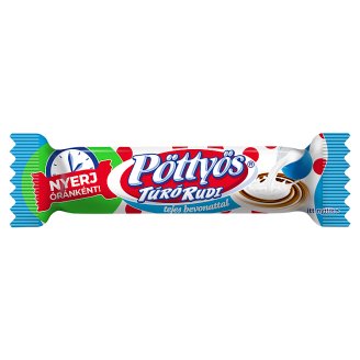 Pöttyös Túró Rudi natúr túródesszert tejes bevonattal 30 g
