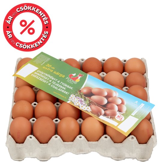 Fuchs Extra Yellow Egg L 30 pcs