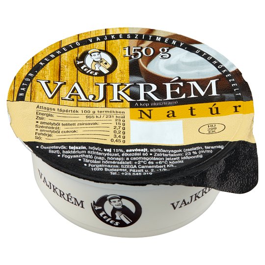 A Tejes Unflavoured Butter Spread 150 g