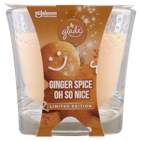 Glade Ginger Spice Oh So Nice illatgyertya 129 g Tesco Online, Tesco