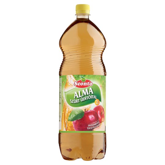 Sconto energiamentes szűrt alma üdítőital édesítőszerekkel 2 l