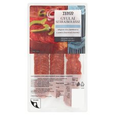 Tesco Gyulai Sliced Dry Sausage 100 g
