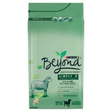 Beyond Simply 9 teljes értékű állatledel felnőtt kutyáknak báránnyal, teljes kiőrlésű árpával 1,4 kg
