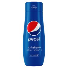 Sodastream Pepsi ízesített italkoncentrátum cukorral és édesítőszerrel 440 ml
