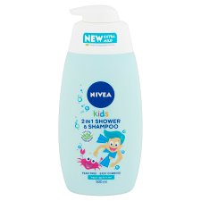 NIVEA Kids 2in1 Shower and Shampoo for Boys 500 ml