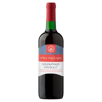 Duna-Tisza közi Kékfrankos Zweigelt félédes vörösbor 10,5% 750 ml