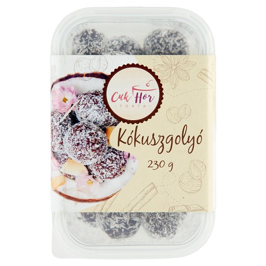 CukHor Torta kókuszgolyó 230 g