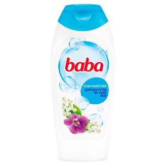 Baba gyöngyvirág és viola kényeztető tusfürdő 400 ml