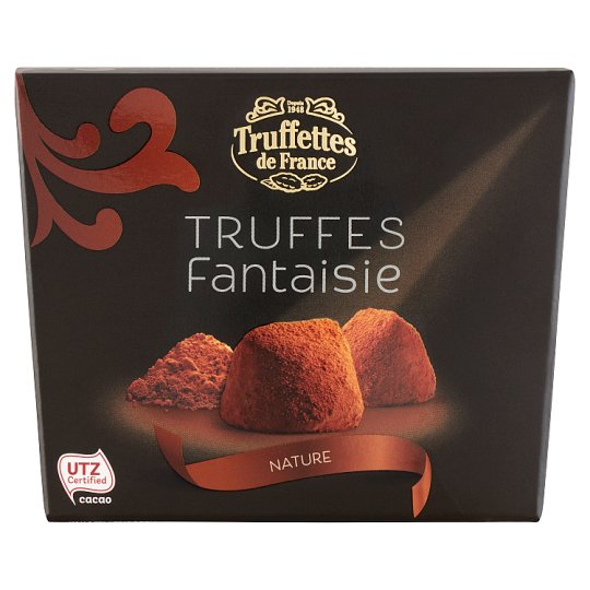 Truffettes de France Cocoa Dusted Truffle 200 g Tesco Online, Tesco From Home, Tesco Doboz