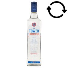 Old Tower London Dry Gin 37,5% 700 ml