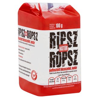 Ripsz Ropsz natúr puffasztott búzaszelet 100 g