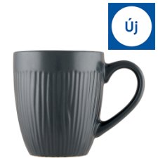 F&F Home szürke bordázott bögre