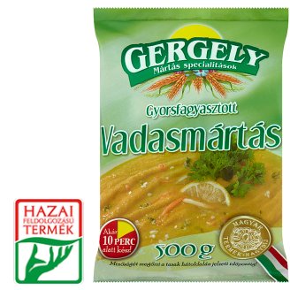 Gergely Mártás Specialitások gyorsfagyasztott vadasmártás 500 g