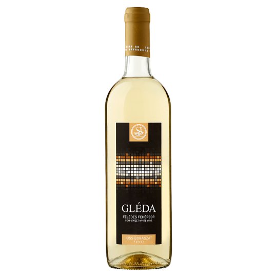 Gléda Duna-Tisza Közi Fehér Cuvée félédes fehérbor 10,5% 750 ml
