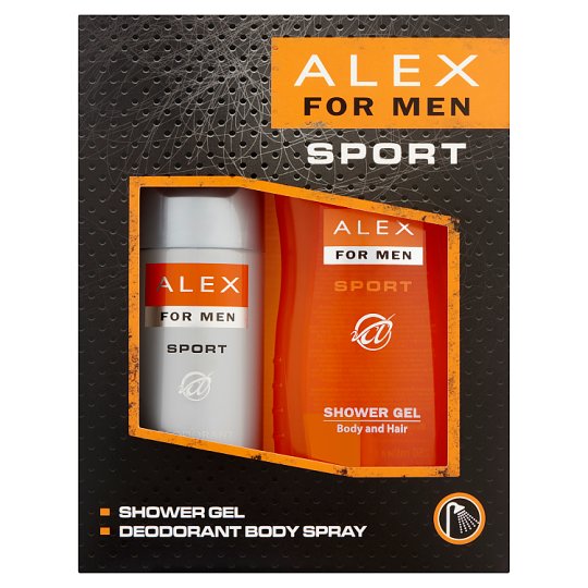 Alex for Men Sport ajándékcsomag deo 150 ml + tusfürdő 250 ml
