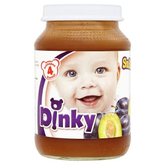 Dinky glutén- és tejszármazékmentes szilva bébidesszert 4 hónapos kortól 190 g