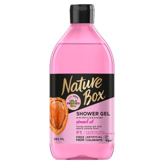 Nature Box Mandula tusfürdő a puha bőrért 385 ml