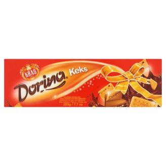 Kraš Dorina kekszes tejcsokoládé 220 g