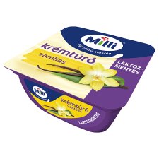 Milli Lactose-Free Vanilla Flavoured Cottage Cheese Cream 90 g