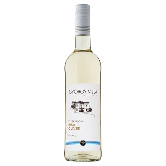 György-Villa Etyek-Budai Irsai Olivér száraz fehérbor 750 ml