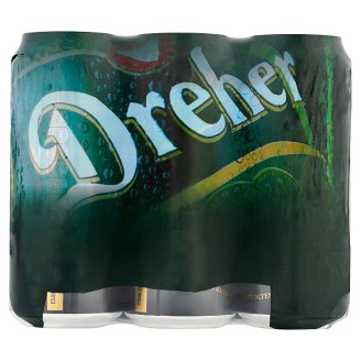 Dreher Classic minőségi világos sör 5,2% 6 x 0,5 l