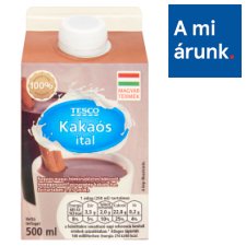 Tesco zsírszegény kakaós ital 1,4% 500 ml