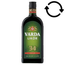 Várda-Drink Likőr 34 keserű likőr 34% 0,7 l