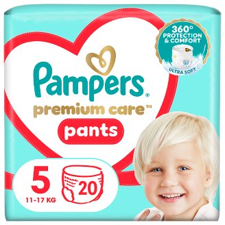 Pampers Premium Care, 5-as, 20 db Bugyipelenka