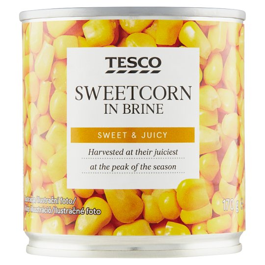 Tesco morzsolt csemegekukorica 170 g