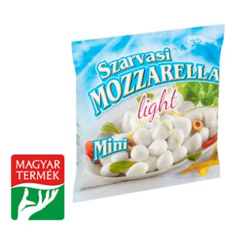 Szarvasi Light Mini mozzarella félzsíros, lágy sajt 175 g